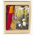 Laatupuukko Mushroon Knive + Mushroom book + bear bell Red