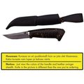 Tommi Knive 95 Black handle and shealth