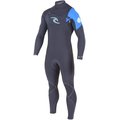 Rip Curl E-Bomb 4/3 Chest Zip Steamer Blue