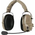 Ops-Core AMP, Communications Headset, Connectorized, NFMI Enabled Tan 499
