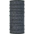 Buff 3/4 Lightweight Merino Wool Stone Grey Multi Stripes