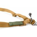 Blue Force Gear Padded Vickers 2 to 1 Sling - RED Swivel Coyote