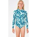 Rip Curl Girls Sun Rays Long Sleeve Surfsuit Dark Teal