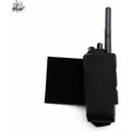 Velocity Systems Side Flap Radio Pouch Motorola APEX Black