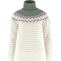 Fjällräven Övik Knit Roller Neck Womens Chalk White/Patina Green (113-614)