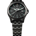 Traser P67 Officer Pro GunMetal Black PVD-coated stainless steel