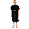 Rip Curl Hooded Towel Poncho Boy Black