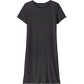 Patagonia Regenerative Organic Certified Cotton T-Shirt Dress Womens Ink Black