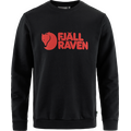 Fjällräven Logo Sweater Mens Black (550)