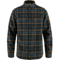 Fjällräven Övik Twill Shirt Mens Dark Navy / Chestnut (555-230)