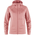 Fjällräven Abisko Grid Fleece Hoodie Womens Dusty Rose (300)