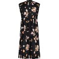 Maloja PilatusM. Organic Cotton Dress Womens Deep Black Flora