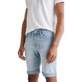 Duer Performance Denim Commuter Short Mens Ocean