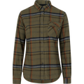 Seeland Skye Flannel Shirt Womens Grape Leaf / Terracotta Check