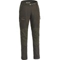 Pinewood Furudal Caribou Hunt Trousers Womens Suede Brown / Dark Olive