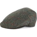 Barbour Crieff Cap Olive/Red Overcheck