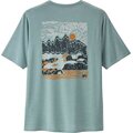 Patagonia Cap Cool Daily Graphic Shirt - Waters Mens Seadaze: Thermal Blue X-Dye