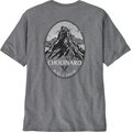 Patagonia Chouinard Crest Pocket Responsibili-Tee Mens Gravel Heather