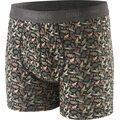 Patagonia Essential Boxer Briefs - 3 in. Mens Allen’s Party: Ink Black