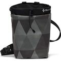 Black Diamond Gym Chalk Bag Medium/Large Gray Quilt