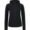 Mons Royale Approach Merino Gridlock Hood Womens Black