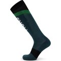 Mons Royale Ultra Cushion Merino Snow Sock Evergreen / Apple