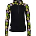 Mons Royale Bella Merino Air-Con Hood Womens Alpine Bloom / Black