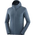 Salomon Essential Lightwarm Hoody Mens Midnight Navy