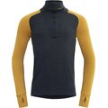 Devold Expedition Merino Silk Zip Neck Mens Ink/Arrowwood