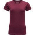 Devold Breeze Merino 150 Woman T-Shirt Beetroot