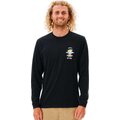 Rip Curl Search Icon L/S Tee Mens Black