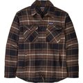 Patagonia Lightweight Insulated Fjord Flannel Shirt Mens Outdoor: Molasses Brown