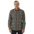 Rip Curl Griffin Flannel Shirt Mens Bluestone