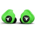 Decibullz Custom Molded Earplugs 31dB NRR Green