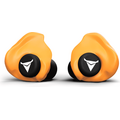 Decibullz Custom Molded Earplugs 31dB NRR Orange