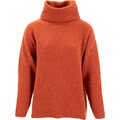 Sätila Sandby Polo Sweater Womens Orange Melange