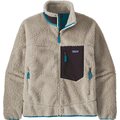 Patagonia Classic Retro-X Fleece Jacket Mens Natural w/Obsidian Plum