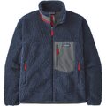 Patagonia Classic Retro-X Fleece Jacket Mens New Navy w/Wax Red