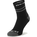 Sealskinz Mautby Waterproof Warm Weather Ankle Length Sock with Hydrostop Black