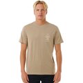 Rip Curl Search Icon Tee Mens Sand Dune