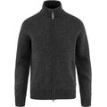 Fjällräven Övik Zip Cardigan Knit Mens Dark Grey (030)