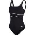 Speedo Shaping ContourEclipse Swimsuit Womens Black / White