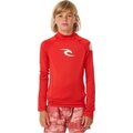 Rip Curl Brand Wave UPF Long Sleeve Boy Red