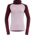 Devold Expedition Merino Silk Hoodie Womens Port/Orchid