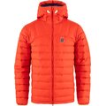 Fjällräven Expedition Pack Down Hoodie Mens Flame Orange / UN Blue (214-525)