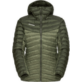 Mammut Albula Insulated Hooded Jacket Womens Marsh - Dark Marsh