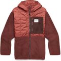 Cotopaxi Trico Hybrid Hooded Jacket Mens Rusty and Chestnut