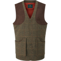 Alan Paine Combrook Mens Waistcoat - Shooting Fit Teak