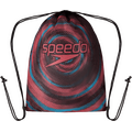 Speedo Printed Mesh Bag Black/Picton Blue/Siren Red