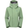 Rab Downpour Jacket Womens Fig Green